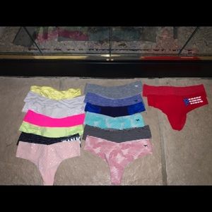 No show thongs size xs. Good condition. Smoke free home. Worn once or twice